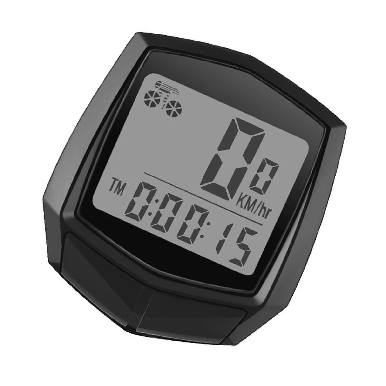 Wired Bicycle Speedometer Odometer with Accurate Chinese English Display