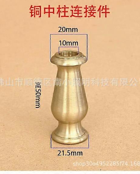 Brass Lamp Spindle For Floor And Table Lamps Light Fixture Replacement Parts Straight Pipe Connector For Lamp Repair Lamp Fittings