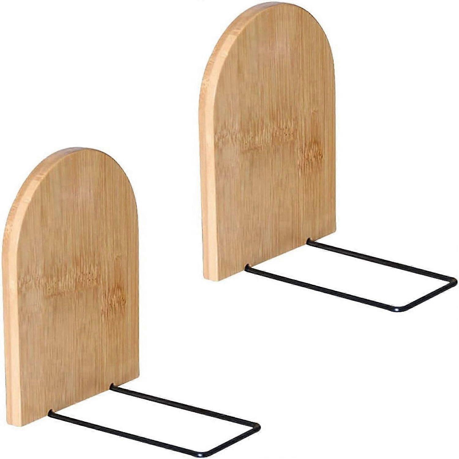 Wooden Sturdy Decorative Bookends Office Bookends