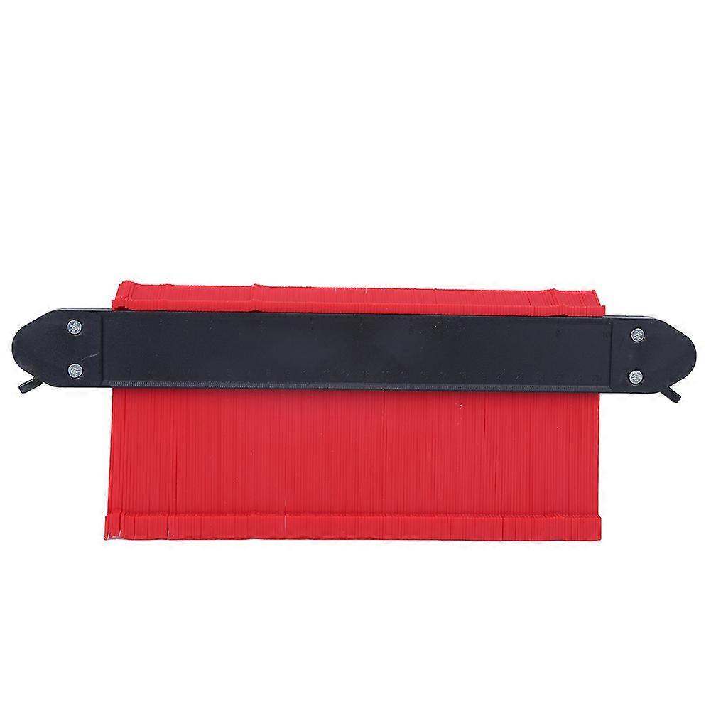 Multi Function 10in Widen Double Lock Irregular Contour Gauge Ruler Woodworking Measuring Tool