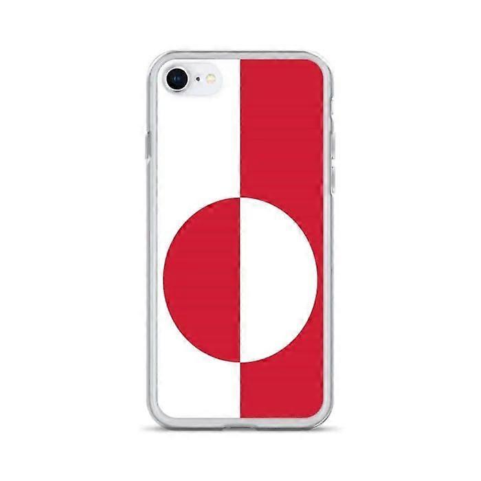 iPhone Case - Greenland - SE 2020 - Flexible - Multicolor - Flag Design