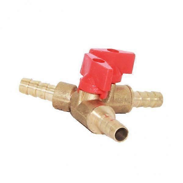 10x Thread Ball Valve Brass Connector Joint Copper - ., 10mm