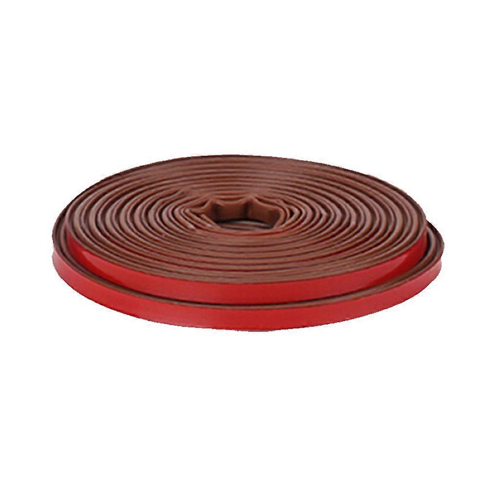 6m Foam Self Adhesive Window Door Excluder Seal Strip Tape Brown