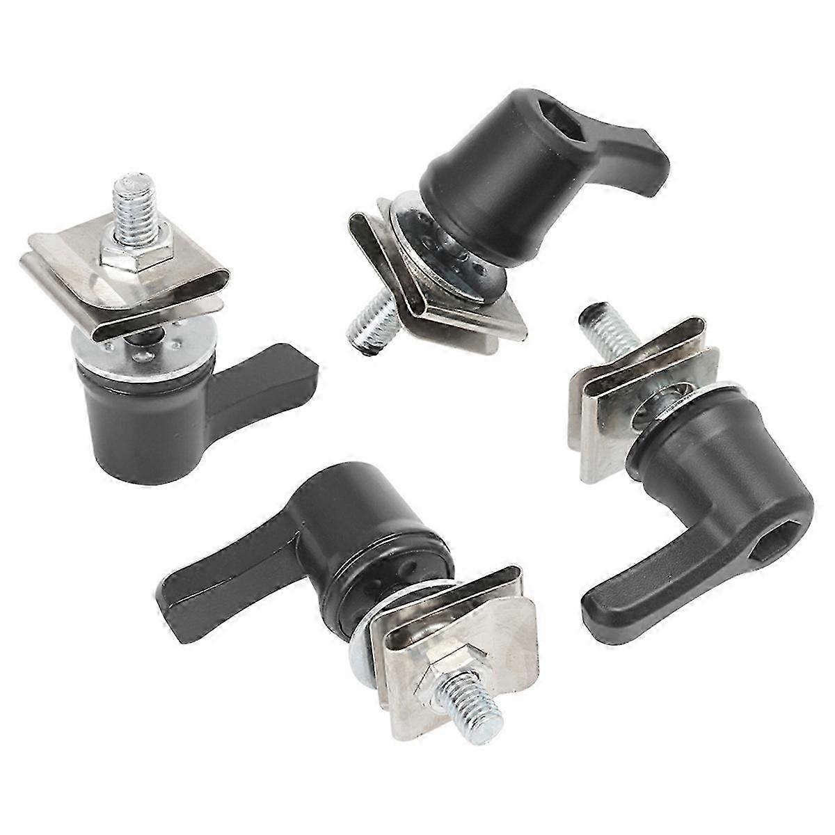 Motorcycle Saddlebag Lever Lock Bolts & Nuts Kit for Touring Dyna CVO Road Glide Breakout Deluxe