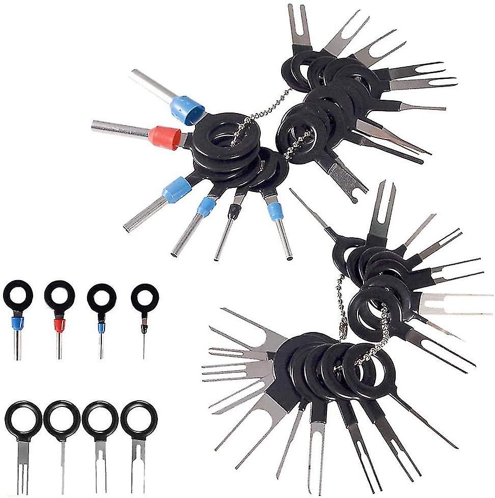 36pcs Terminals Removal Key Tools Set, 36pcs Auto Terminals Removal Tool Set, Car Terminal