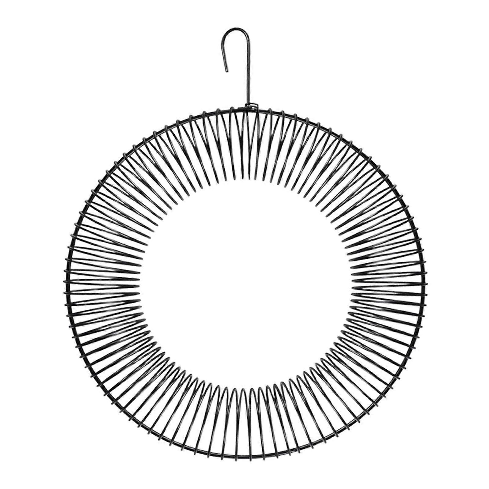 Bird feeder garland Metal feeder with large capacity Squirrel feeder crown
