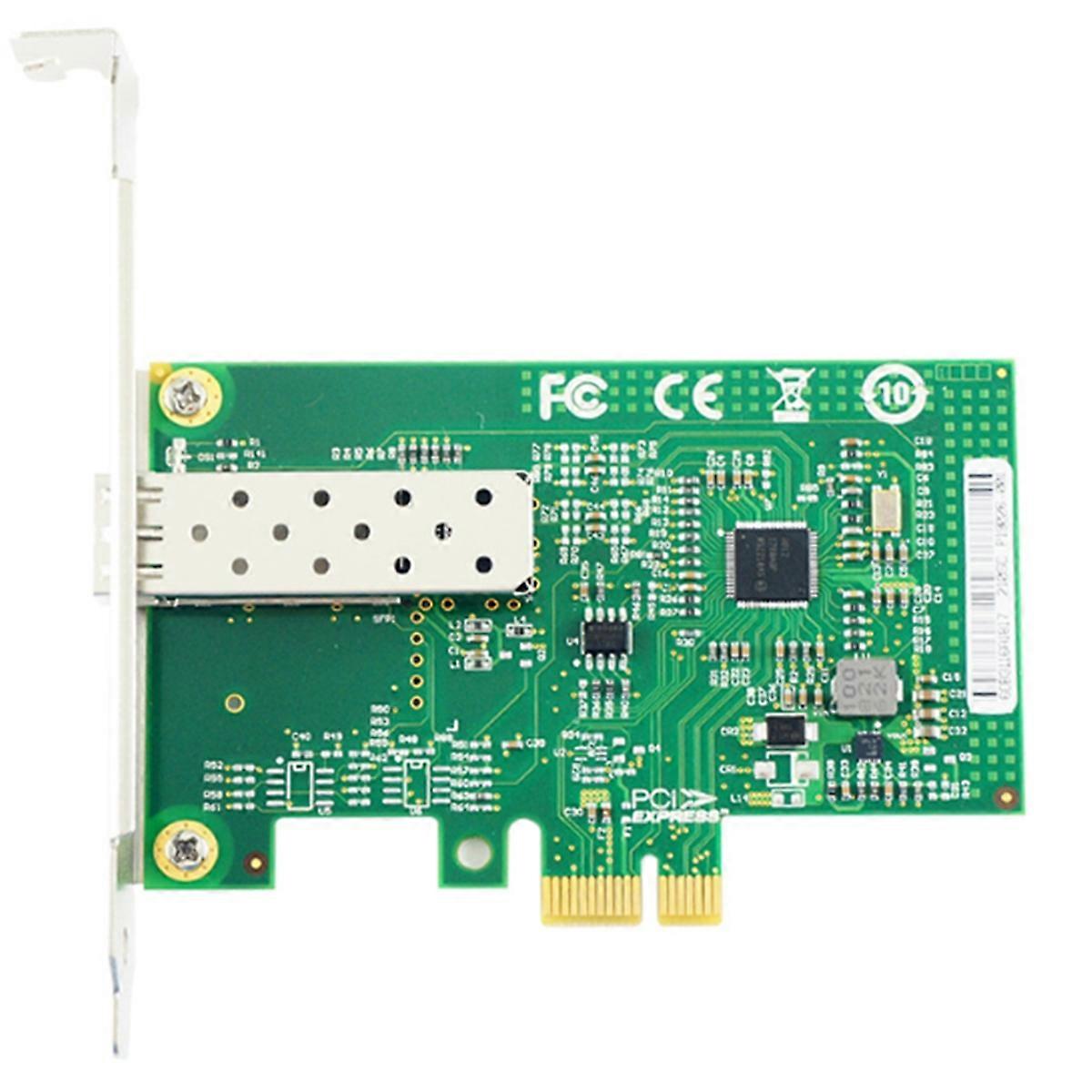 I210-F1 1000M SFP Single Port Optical Fiber Lan Card PCIe X1 for I210AS Chip I210-1SFP