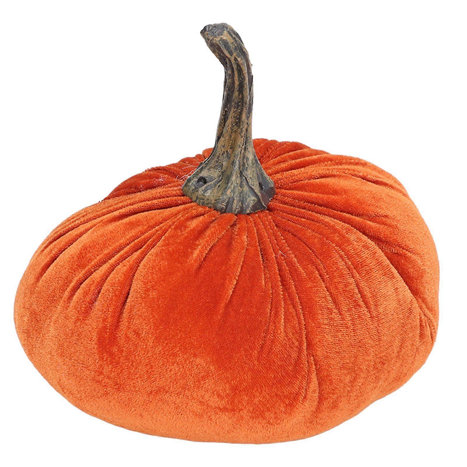 2025 Latest Model  Pumpkin Fabric Small Compact Cloth Material Twisted Stems