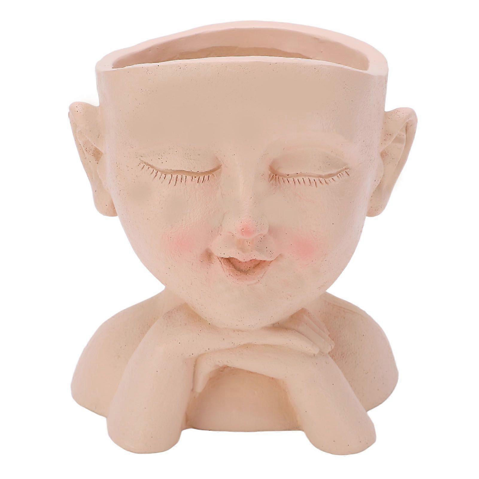 2025 Latest Model  Flowerpot Resin Durable Lightweight Modern Design Propped