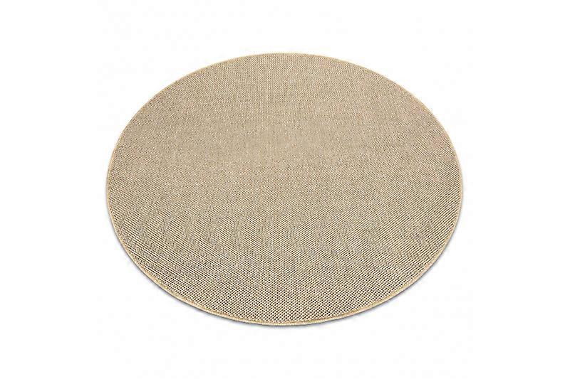 Carpet CASABLANCA LOOM circle beige, loop, soft indoor outdoor