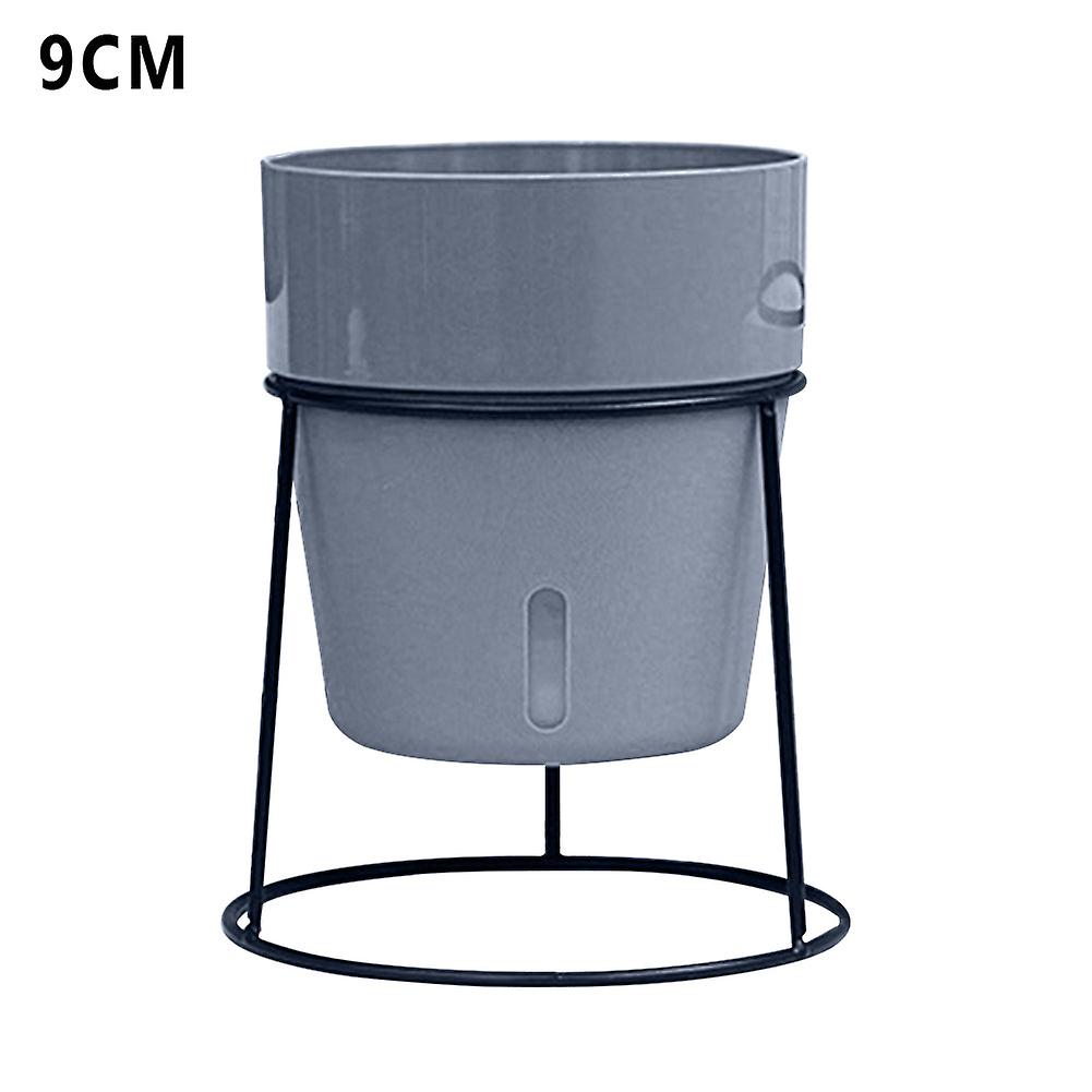 POT DE FLEUR,Rose Gold S--Pot De Fleurs Auto Arrosant En PP Résistant à La Chaleur, Système De