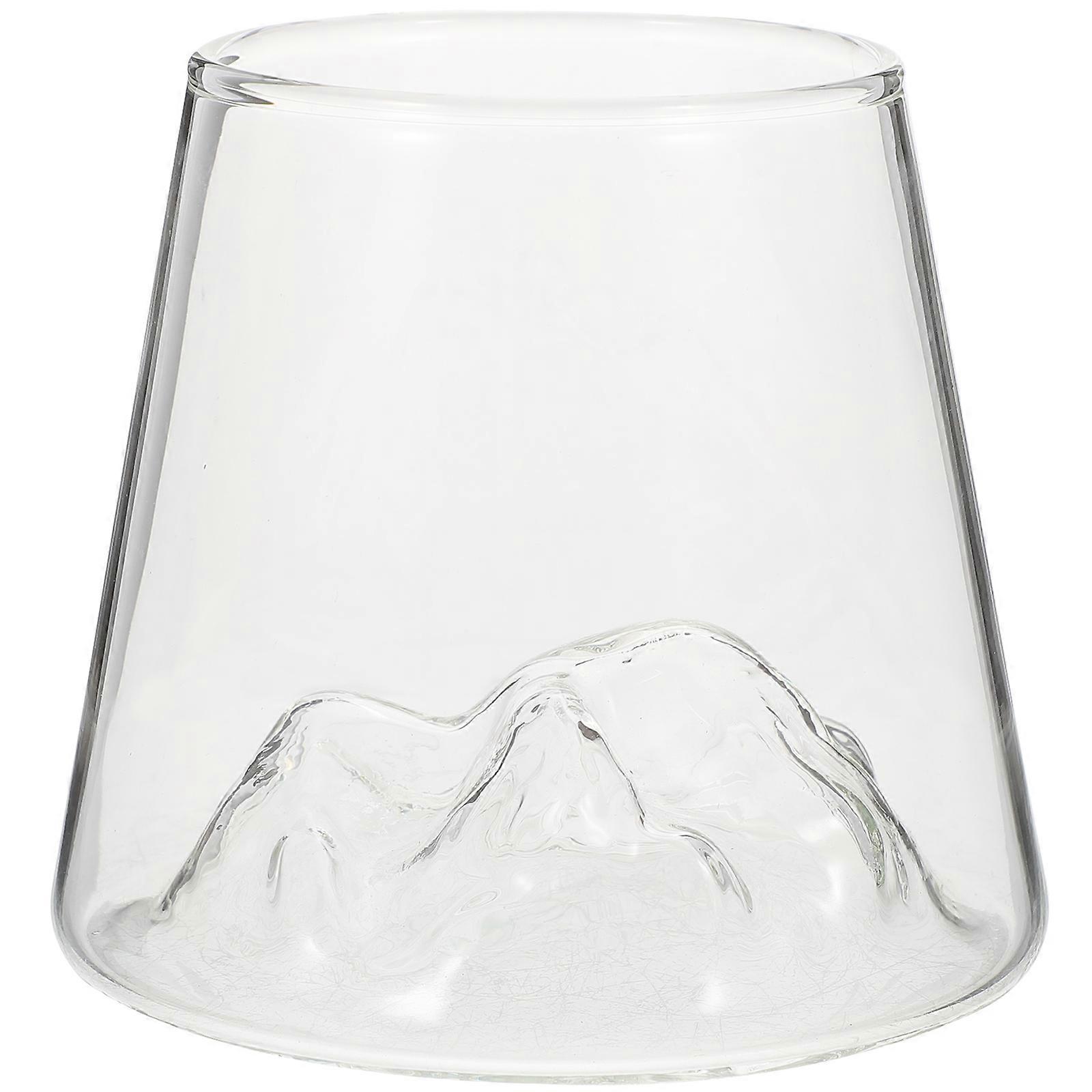 Transparent Glass Cup Oven Safe Breakfast Cup 1Pcs