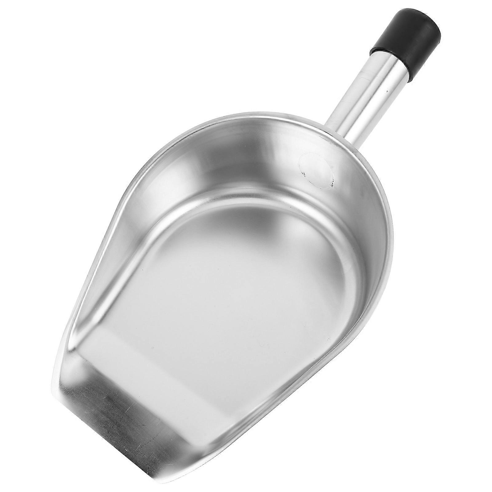 Convenient Garbage Handheld Dustpan For Home Use Silver 33.70X17.80X8.00CM Efficient Cleaning 1Pack