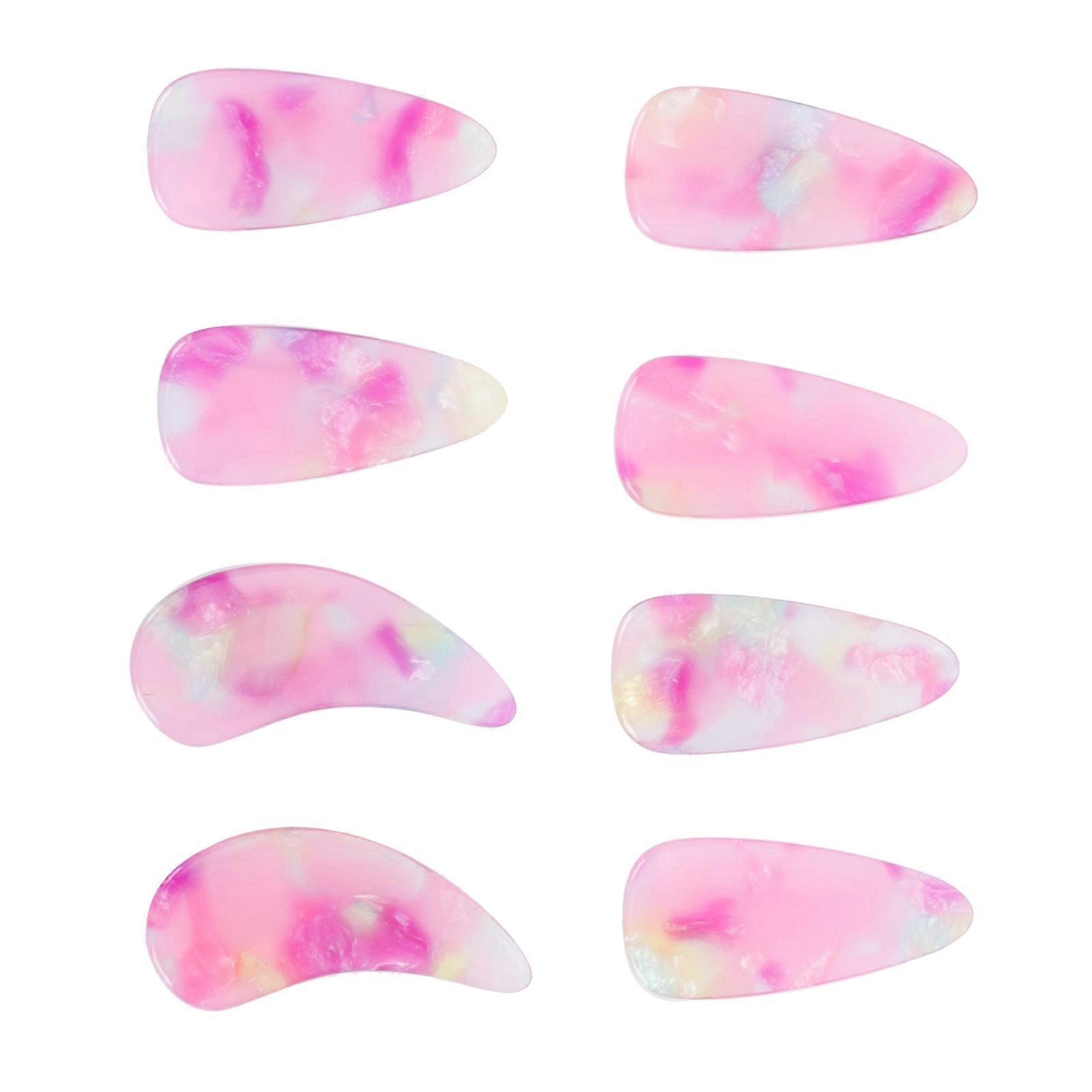 8Pcs Protective Guzheng Finger Tips Lightweight Rounded Corners Durable Musical Instrument Picks for String Instrument Players