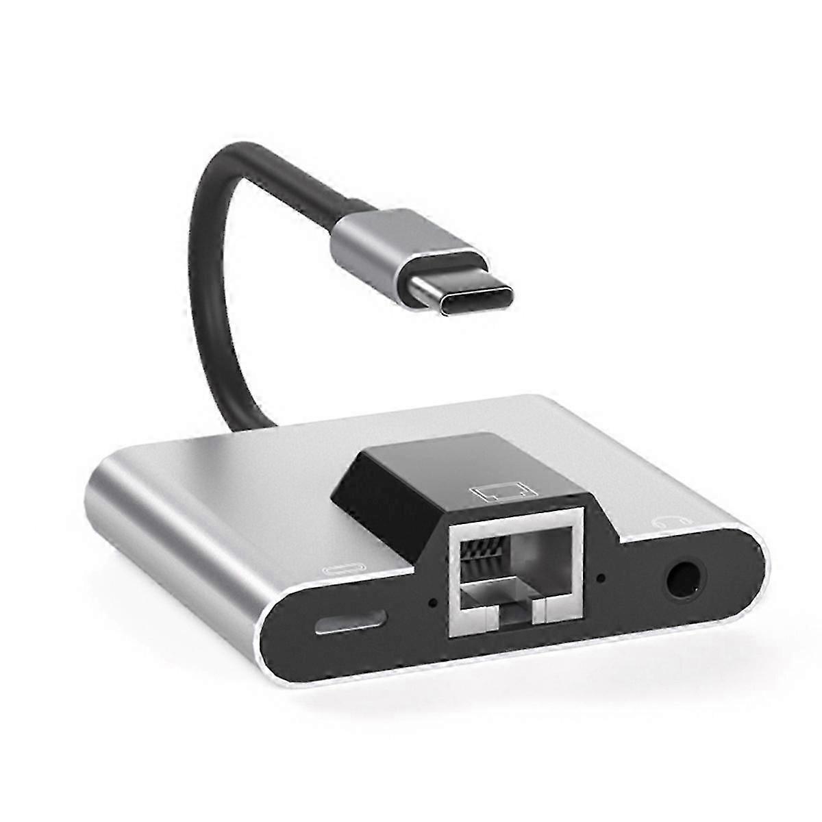 Type-C mobiele netwerkkaart netwerkkabel converter naar RJ45-adapter