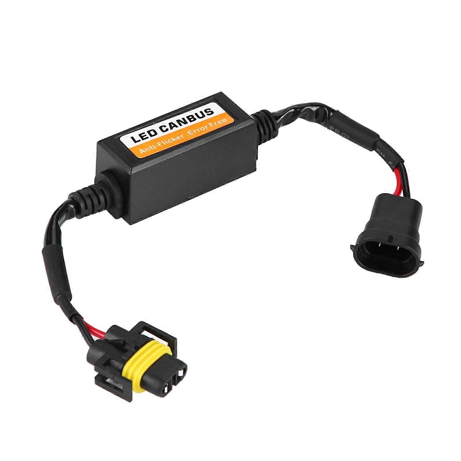 H8/H9/H11 C12 LED Fog Light Decoder, Anti-Flicker, Anti-Error