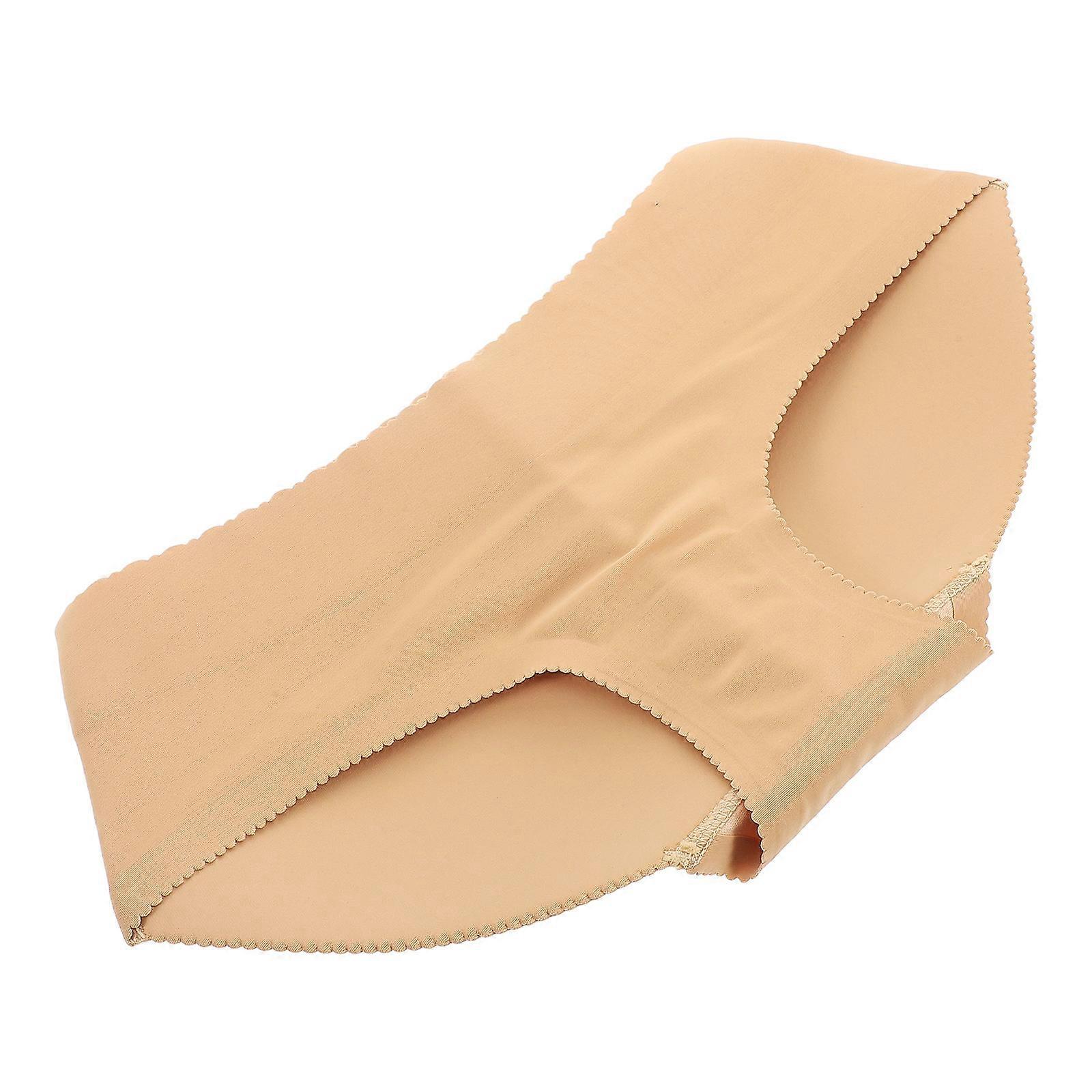 Butt Enhancer Underwear Women Padded Underwear Comfortable Fit For Workouts Khaki M 1 Piece