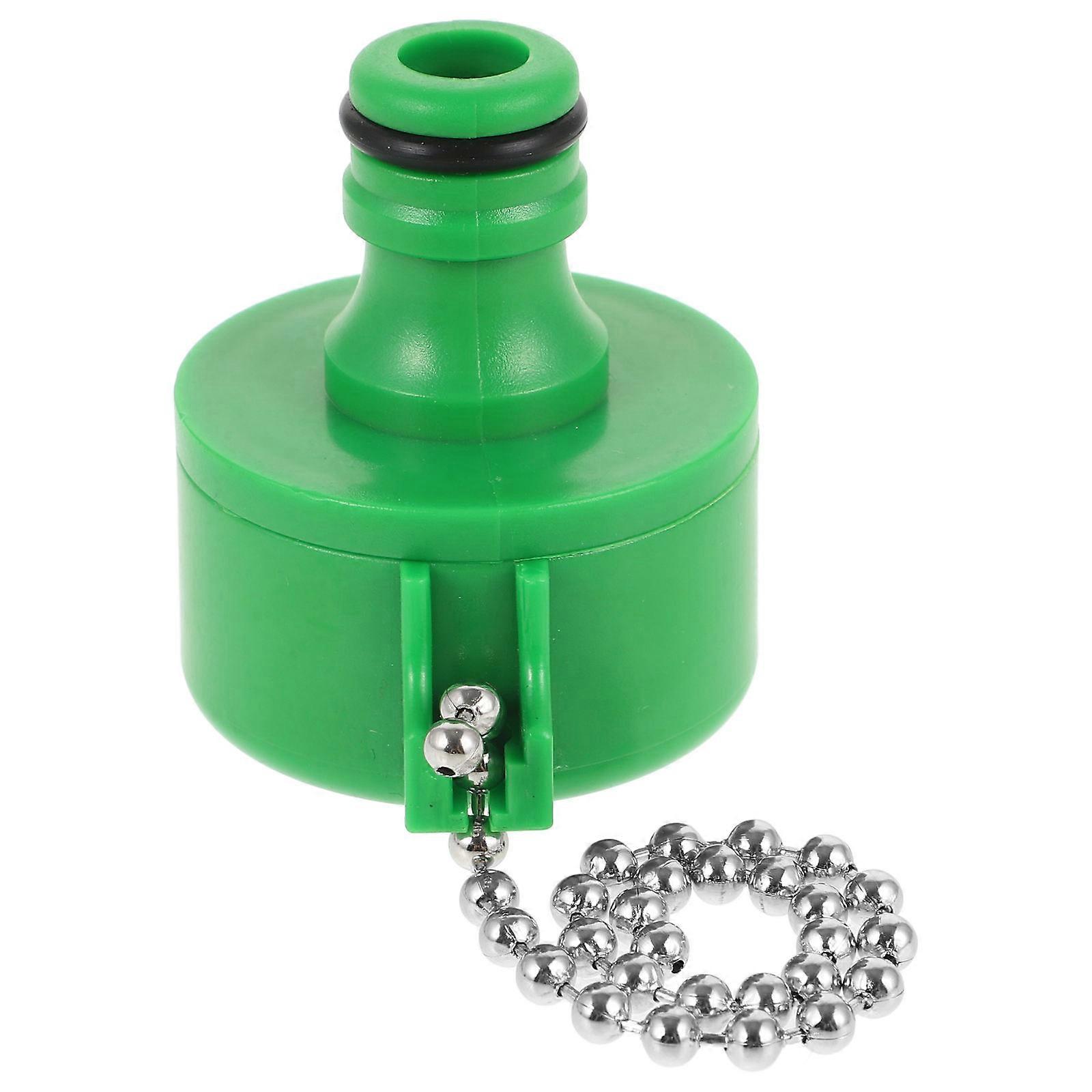 Water Hose Adapter Faucet Fitting Hose Connector Adapter Green 5.50X5.00X4.00CM Waterproof Easy Installation and Removal 1Set