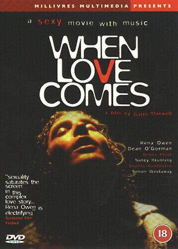 When Love Comes DVD (2002) Rena Owen Maxwell (DIR) cert 18 - Region 2