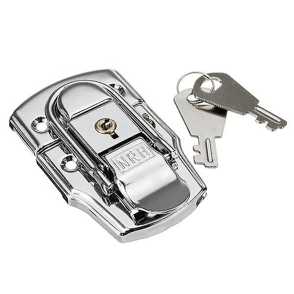 7645Mm Chrome Plated Drawbolt Closure Latch Case Latch Key Locking