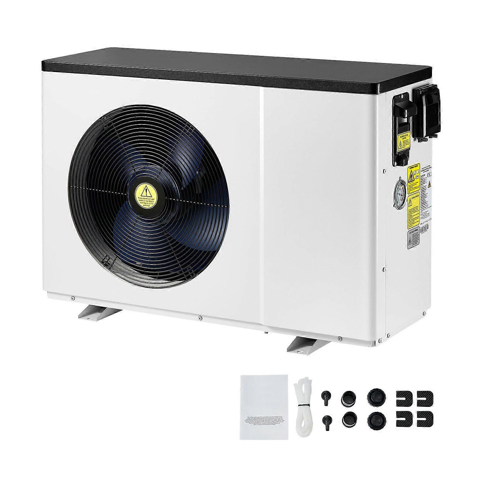 Electric Pool Heat Pump, 1.48-7.11kW Heating Capacity, Energy-Saving Variable Frequency Pool Heaters