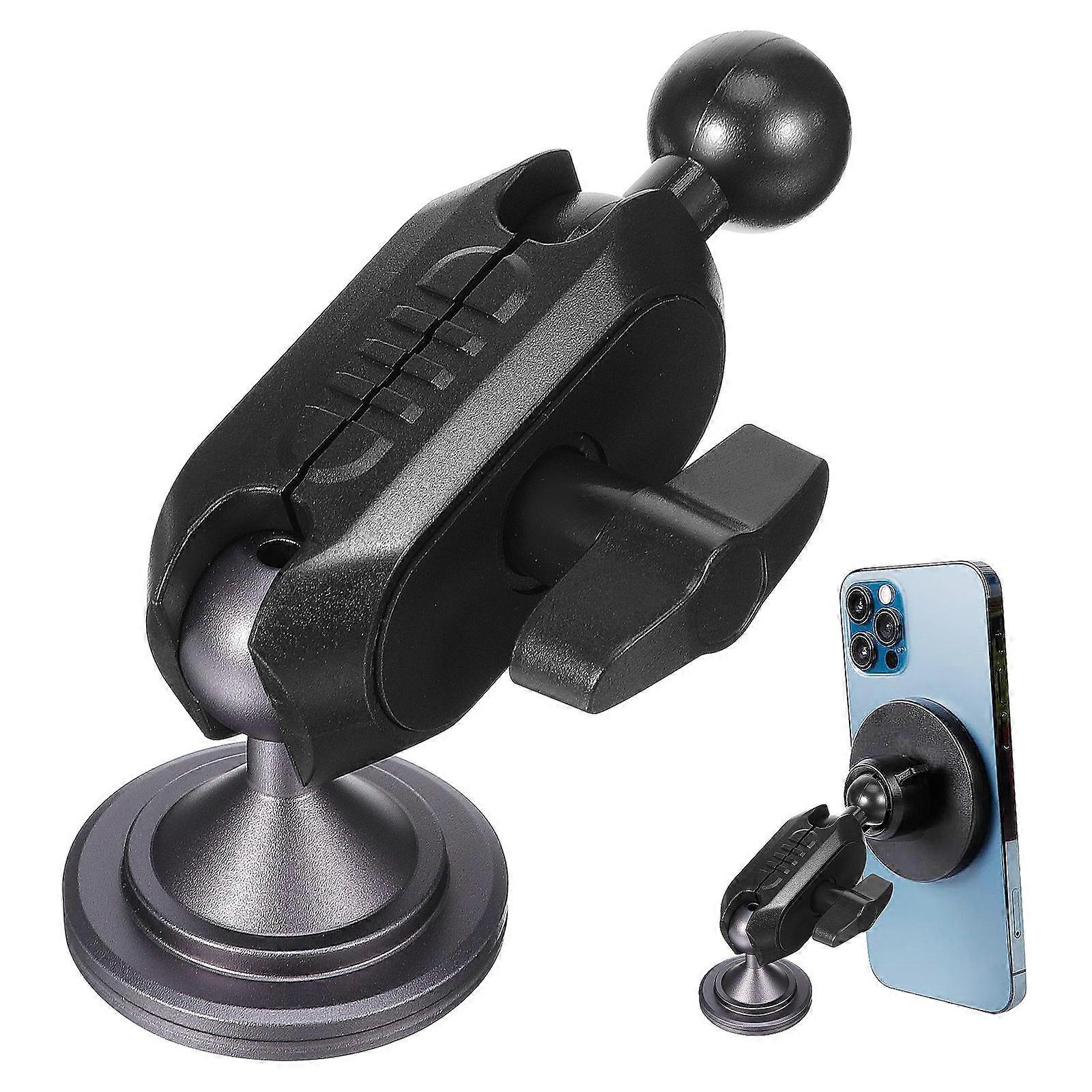 Car Phone Mount Ball Shape Drivers Adjustable Viewing Angle 1Pack