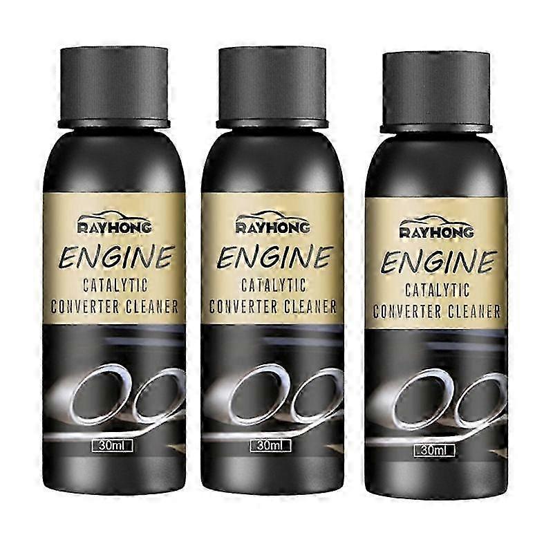 3pcs Car Catalytic Converter Cleaner Deep Cleaning Multipurpose Cleaner Engine CSV Clean Accelerator