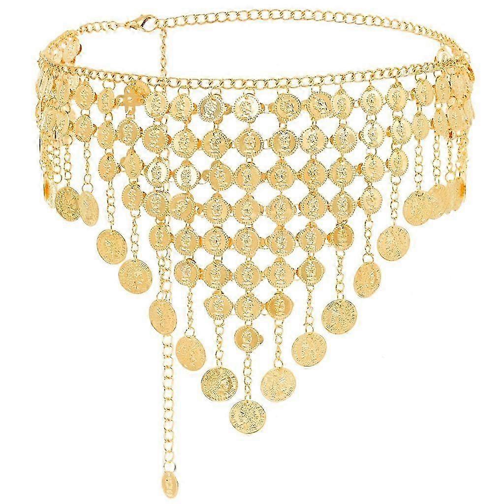 Pendant Long Tassels Waist Chain Multilayer Thin Body Chain Daily Wear Chain