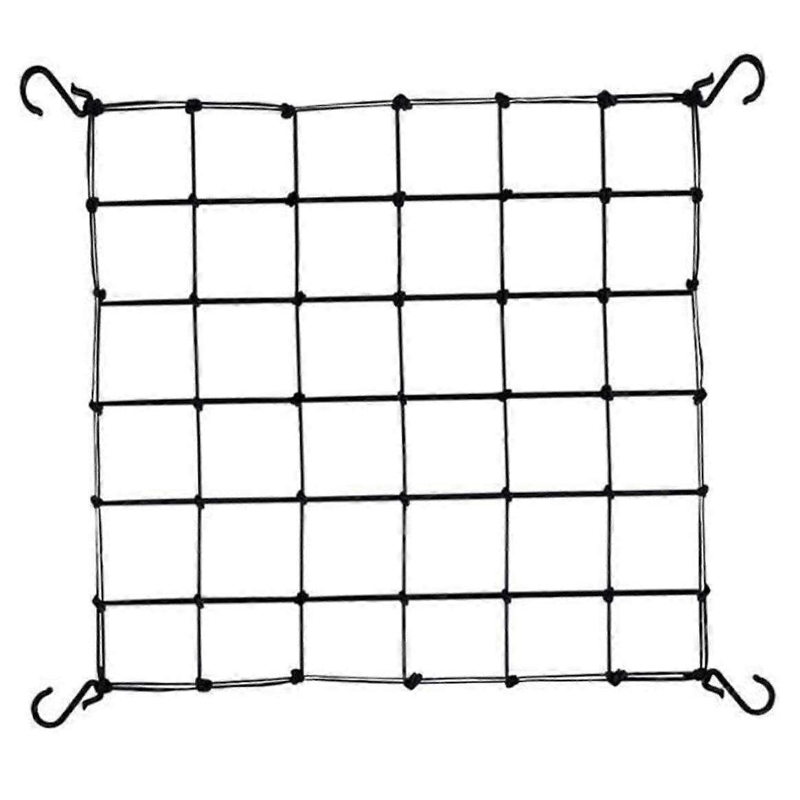 Zeltnetze, Elastisches Gitternetz für Pflanzenstütze, Scrog-Netz in 1x1m für Gartenanlagen, Hochwertiges Mesh-Gitter