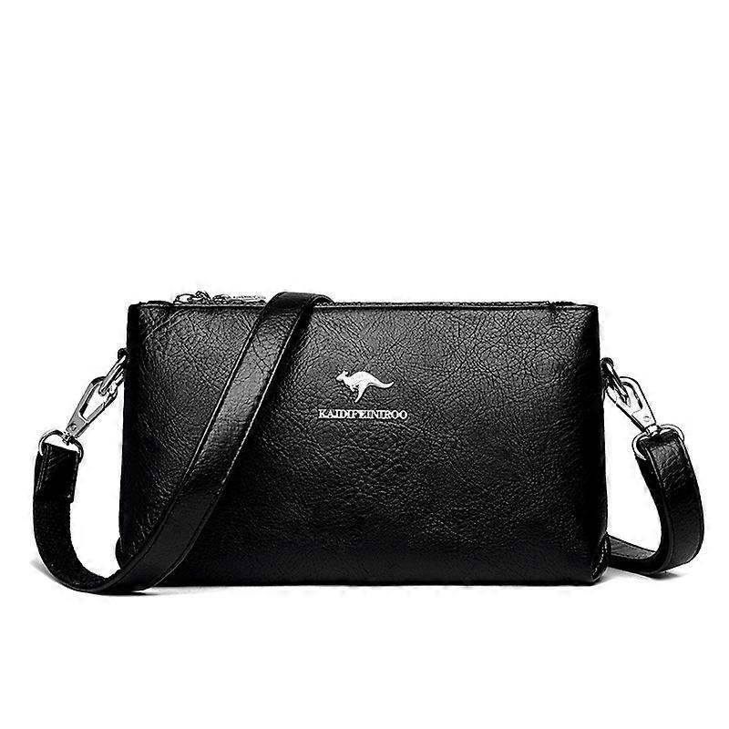 Piccole borse quadrate a tracolla da donna, alla moda e pratiche, realizzate in materiale PU