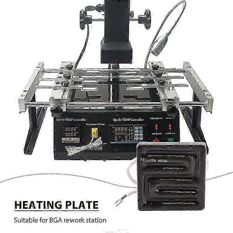450W infraröd keramisk värmeplatta 80x80mm för BGA-station