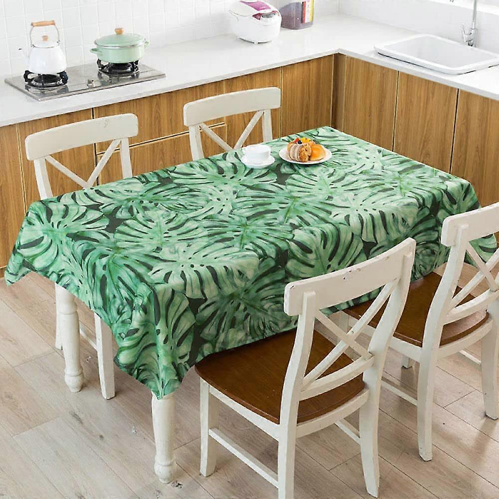 Outdoor Tablecloth, Rectangular, WipeClean, Green, Waterproof, Picnic Cloth
