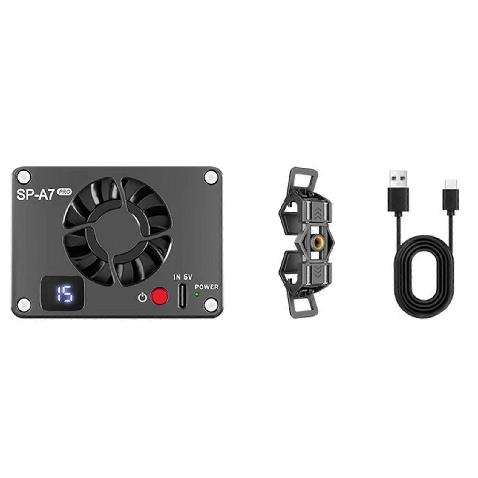 External Camera Cooling Device Adjustment SP A7+ Semiconductor Technology Efficient For A7M4 A7C ZVE1/10 A6700s Cameras Multicolor