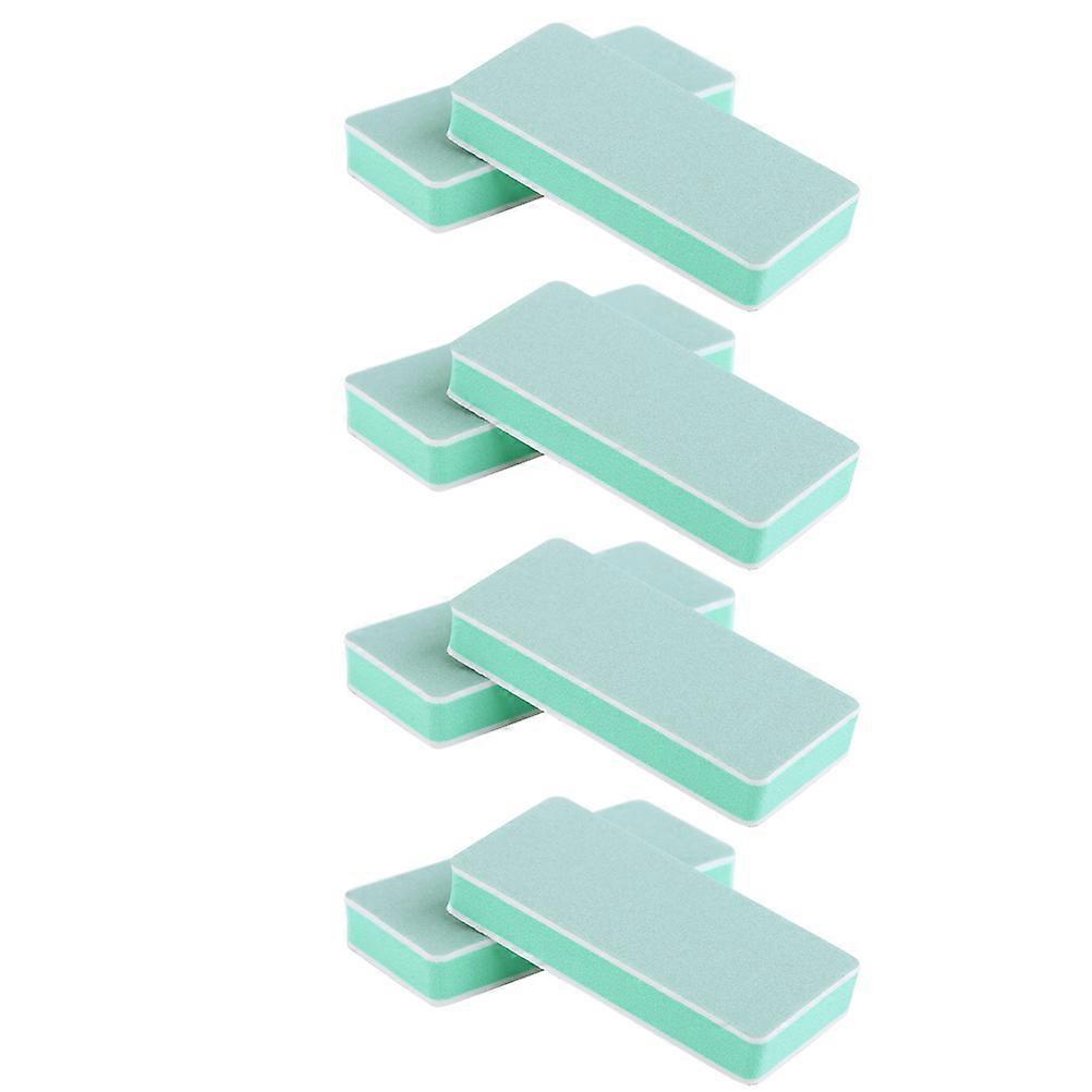 Nail Polishing Block Manicure Tool Home Use Rectangle 3.5×1.6×0.6in Surface Sanding 8Pcs