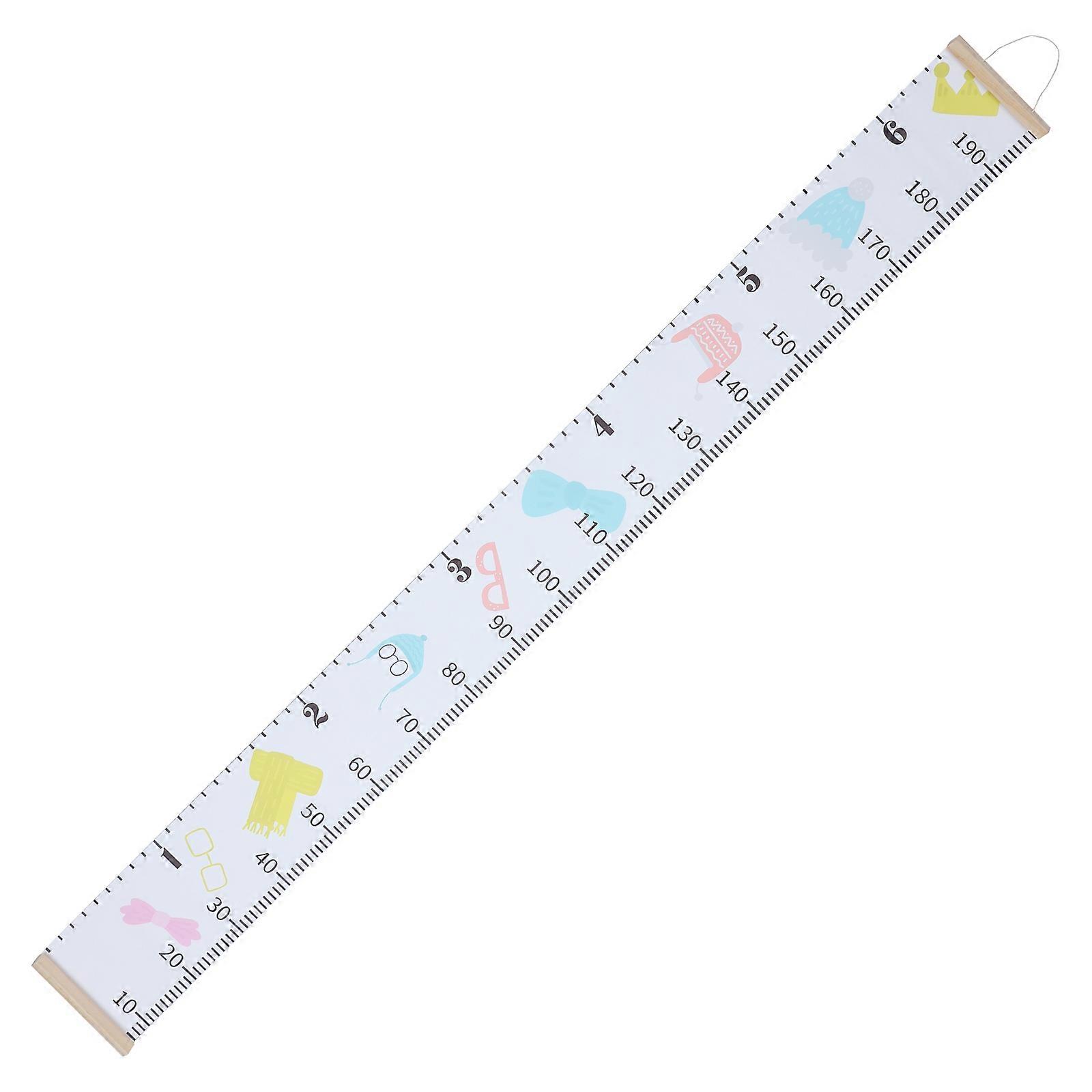 Adorable Wall Growth Chart For Hanging Height Measurement Decor With Rope Easily Moveable For Bedroom Bathroom Storage For Day Birthdays Holidays