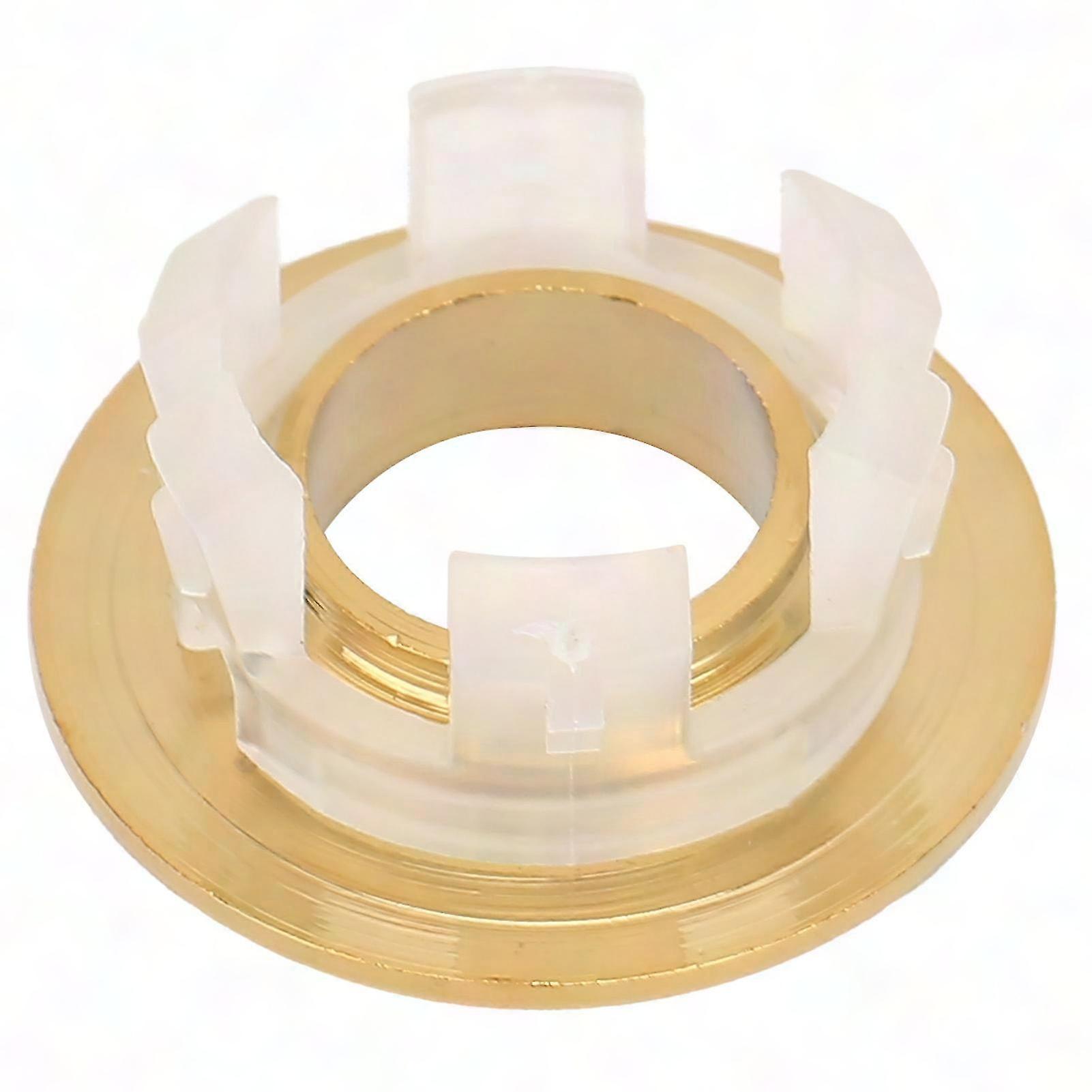 Decorative Overflow Cover for Bathroom and Kitchen Sinks - Stylish Basin Drain Protector