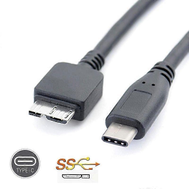 USB 3.0 to Type C 3.1 Data Cable for LaCie Porsche Design Mobile Hard Drive Lead