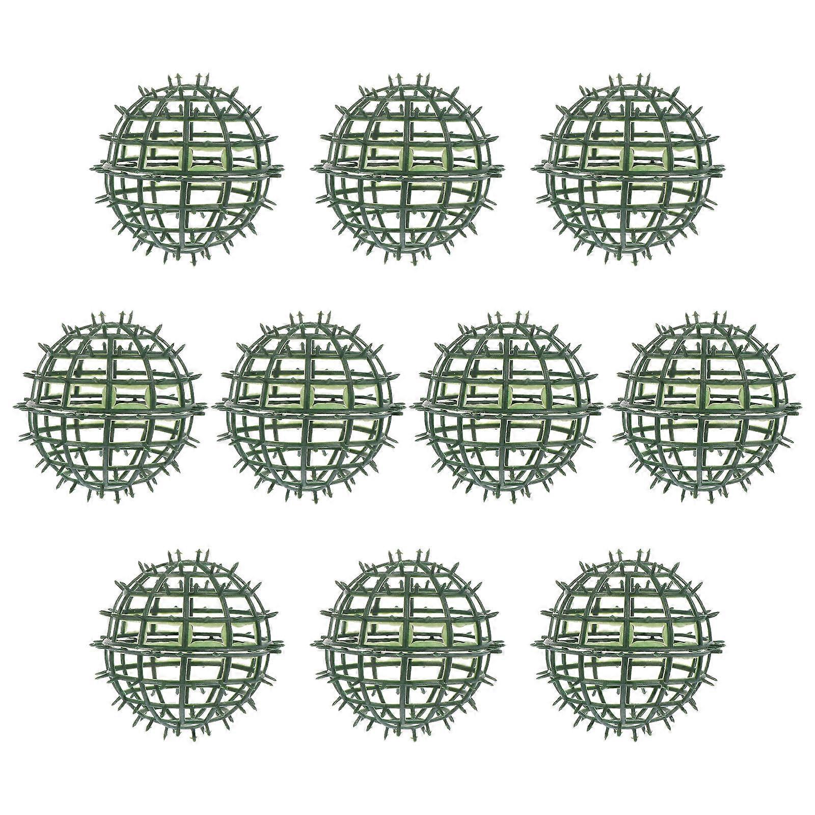 10 Pcs Plastic Flower Ball Racks for DIY Flower Arrangements