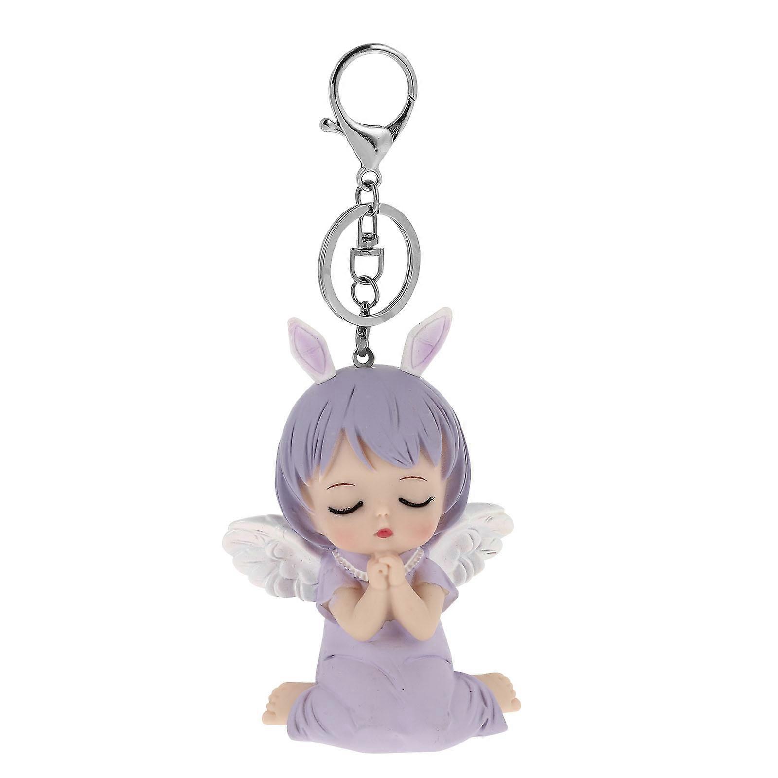 Key Chain Charm Cute Bag Charm Girly Keychains For Car Rearview Mirror 1Set