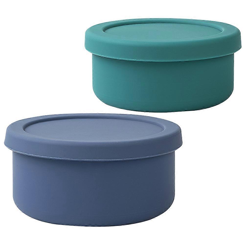 Leak Proof Lunch Box Multi-Function Food Boxes Microwave Safe For Children Picnic 700ml 2Pcs