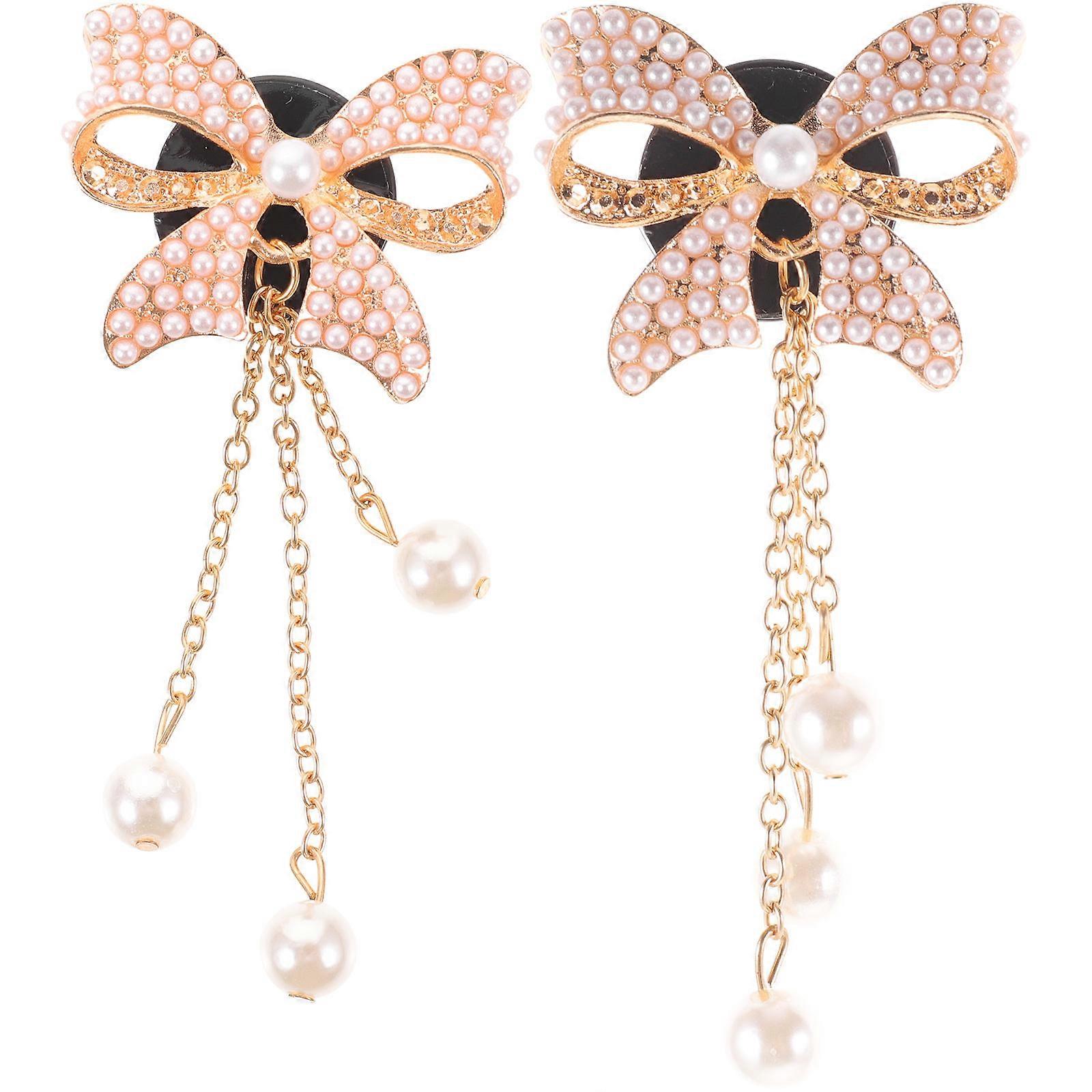 Car Vent Clip Butterfly Aromatherapy Pendant for Interior 2pcs Assorted Color