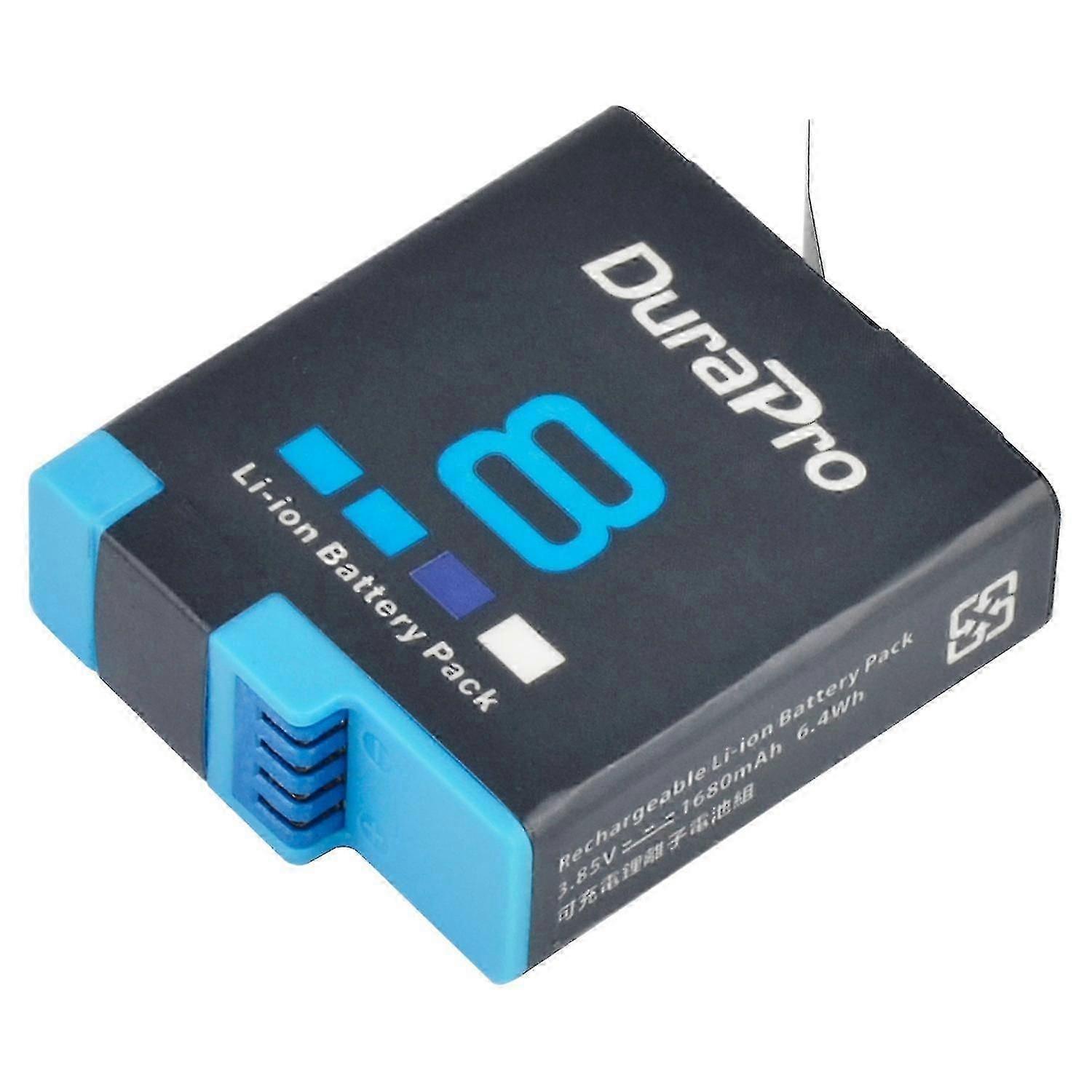 Batteri til GoPro helt 8 kamera + trippel stroagelader for GoPro Hero 8 Go Pro helt 7/6/5 Action Cam