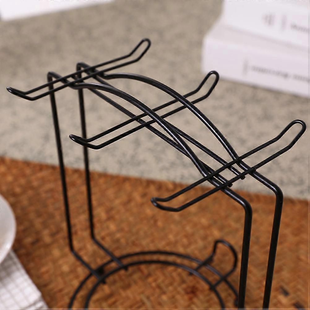 tekopper display stativ rustfrit stål 19x19x17cm anti-rust stativ