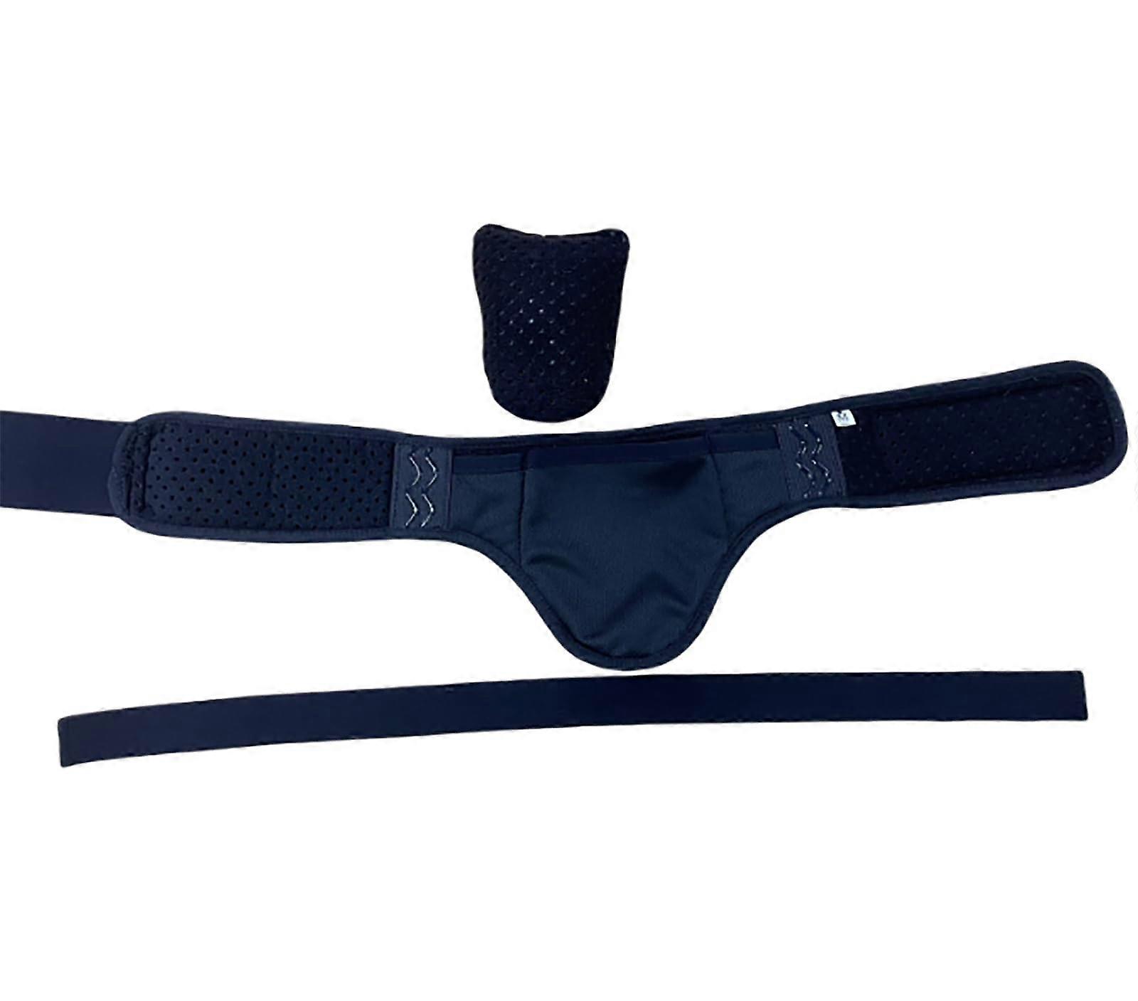 Adjustable Hernia Belt For Men Left Or Right Side Breathable Hernia Orthosis Truss Support Size L