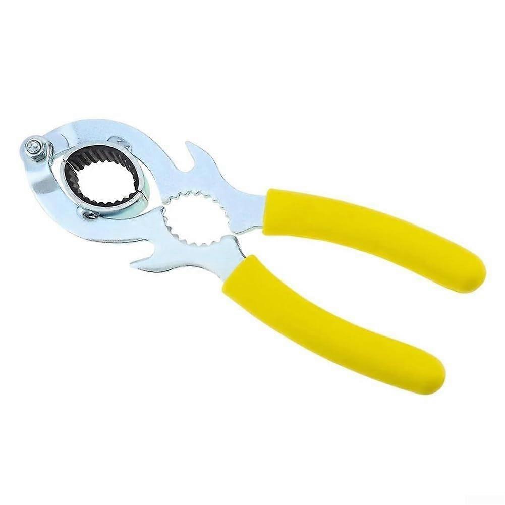 Multipurpose Faucet Wrench For Plumbing Projects, Adjustable Steel Tool, Universal Fit, Wide Jaw Design