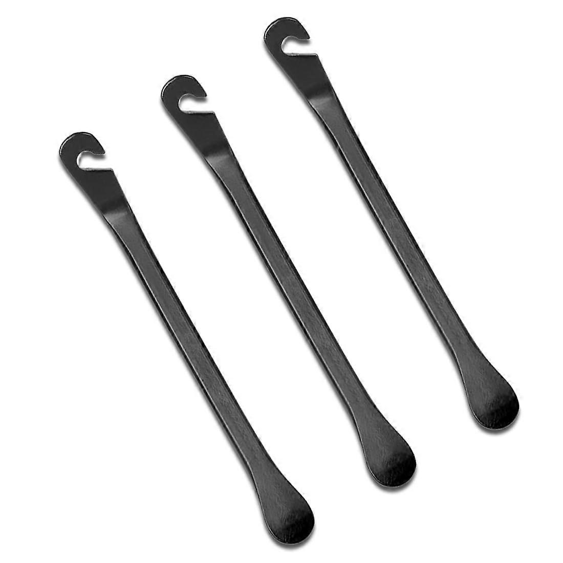 Set of 3 Bicycle Tyre Levers, Spoke Wrench, Strong Assembly Tool