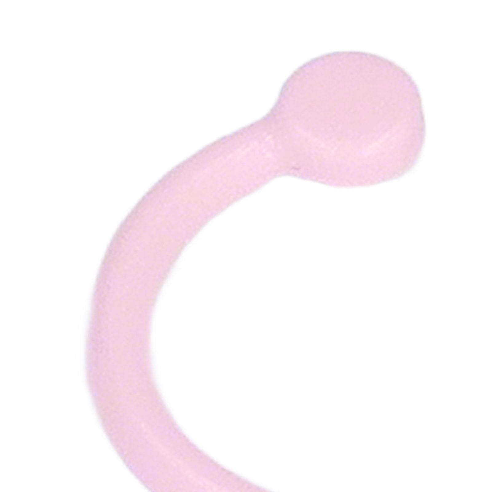 160Pcs Binder Rings PE Material Durable Easy Operation Wide Application Book Rings for Keys DocumentHYH-15(Pink)