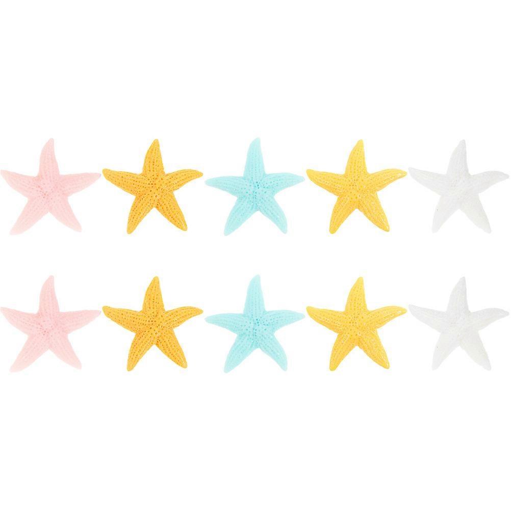 Creative Fridge Magnets Made of Resin and Magnet Assorted Color Compact Size for DIY Use