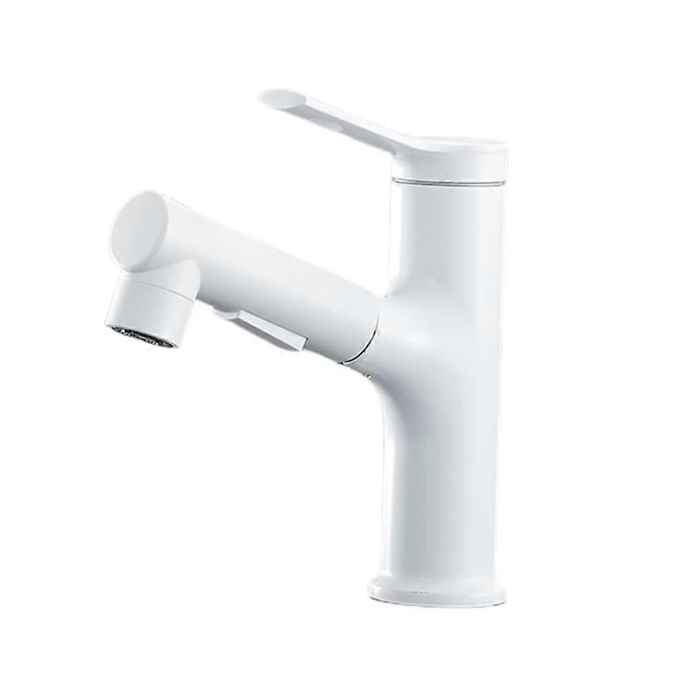 Kitchen Faucet Dual-Use Hot Cold With Telescoping Pull-Out Sprayer Splash Guard A4 Single-Mode B4 Three-Mode
