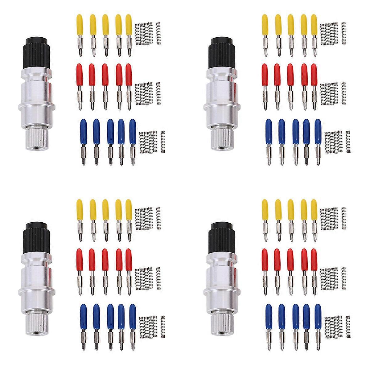 64Pcs 30/45/60 Degree Graphtec Cb15 Cb15U Vinyl Cutter Blade+Graphtec Cb15 Cb15U Blade Holder
